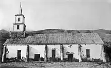 crumbling 19th century church