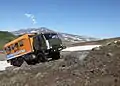 KamAZ-43105 on Kamchatka in the field (2010)