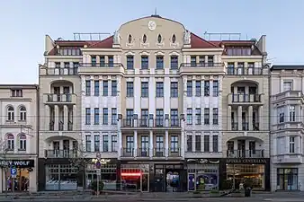 Tenement Carl Meinhardt from Plac Wolności