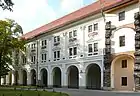 Abbey building, now the Polish state archive