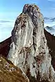 Mountain close to Bernau, the 1664m high Kampenwand