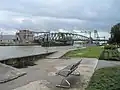 IJzerenbrug (Iron Bridge) in Willebroek crossing the Brussels–Scheldt Maritime Canal