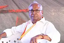 Kancha Ilaiah at Kerala Literature Festival in 2018