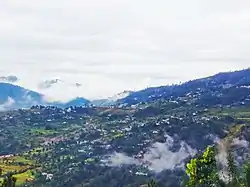 View of Kanda from Vijaypur-Khantoli Road