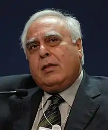 Kapil Sibbal, member of the Joint Drafting Committee of Lokpal