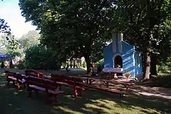 The shrine to Virgin Mary in Nowa Wieś Reszelska