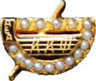 Crown Pearl Badge of Kappa Kappa Psi.