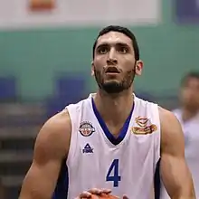 Karam Mashour, Israeli basketball player in the Israeli Basketball Premier League