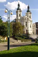 St. Mary Magdalene Church in Karlovy Vary by Kilian Ignaz Dientzenhofer