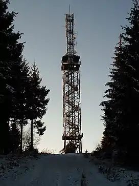 Image 1Carlshaus Tower on the Carlshaushöhe (626 m above NN) (from Harz)