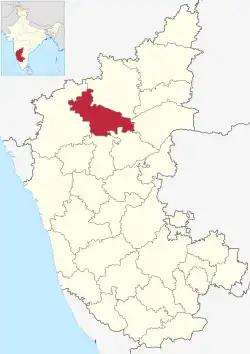 Location in Karnataka