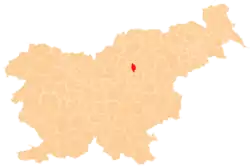 The location of the Municipality of Polzela