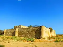 Back side of the caravanserai