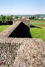 Enceinte of the road fort of Irgenhausen (CH)