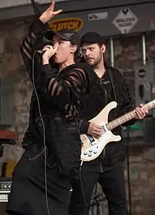 Kate Boy performing at SXSW in 2015.