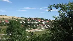 General view of houses in Kavečany (July 2007)