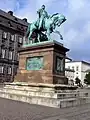 King Frederik VII on Christiansborg Palace Square