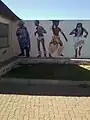 Ke-Ditselana Cultural Village wall mural