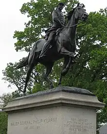 Major General Philip Kearny, Arlington National Cemetery, Arlington, Virginia (1912–1914).