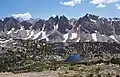 from near Kearsarge Pass