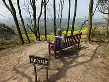 Keble's Seat at Bulverton Hill