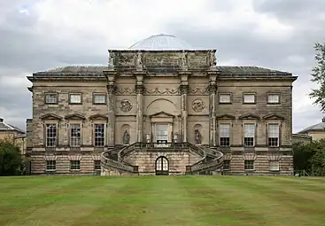 Kedleston Hall, Kedleston, Derbyshire, England, by Robert Adam, 1760-1770