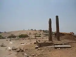 Keesaragutta temple view from ruins