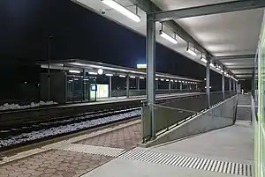 Canopy-covered platforms