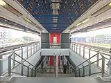 The platform.