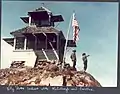 Kelly Butte lookout, original cupola cabin