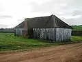 Timber slab and shingle farmhouse built by John Hassell