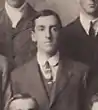 Kenneth Berridge Wood with the British Isles team in 1910