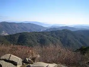 Northside view from the top of Mount Kenpi