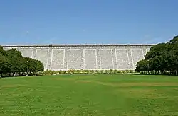 Kensico Dam at the Kensico Reservoir in Valhalla