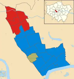 2022 results map