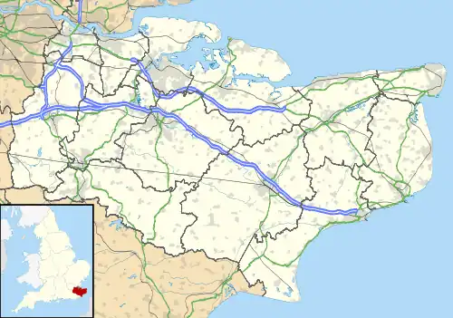 Drellingore is located in Kent