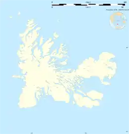 Îles Nuageuses is located in Kerguelen