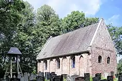 Kortehemmen church and bellfray