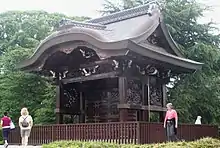 The Japanese Gateway (Chokushi-Mon), formerly part of the Japan-British Exhibition of 1910, now in Kew Gardens