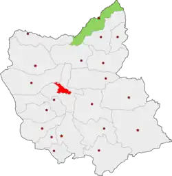 Location of Khoda Afarin County in East Azerbaijan province