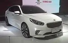 Kia K4 Concept teased on the 2014 Beijing Auto Show