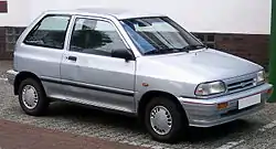 Facelift Kia Pride 3-door (Germany)