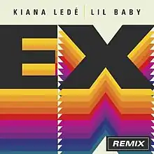 Cover art of the official remix featuring Lil Baby.