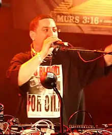 Kid Capri performing at the Paid Dues hip hop festival in New York City in 2008