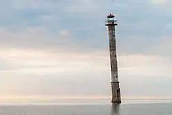 Kiipsaare leaning lighthouse in Metsaküla