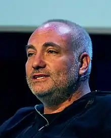 Bodnia at the Nordiske Mediedager ("Nordic Media Festival") in May 2012