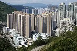 Tiu Keng Leng was rebuilt and transformed from a squatter area to a high-rise housing estate