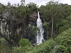 Kinapuntan (Hasaán) Falls in Barangay Manalog, Malaybalay, Philippines