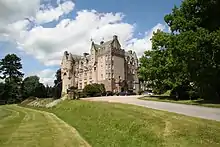 Kincardine Castle from the South