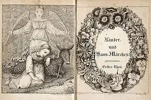 Image 31Pages from the 1819 edition of Kinder- und Haus-Märchen by the Brothers Grimm (from Children's literature)